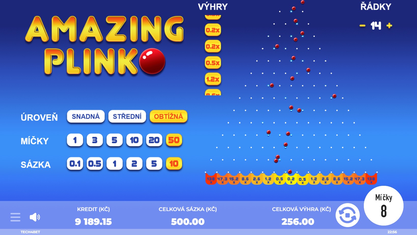 Obrázek - Trefte v Plinku až 500násobek sázky!