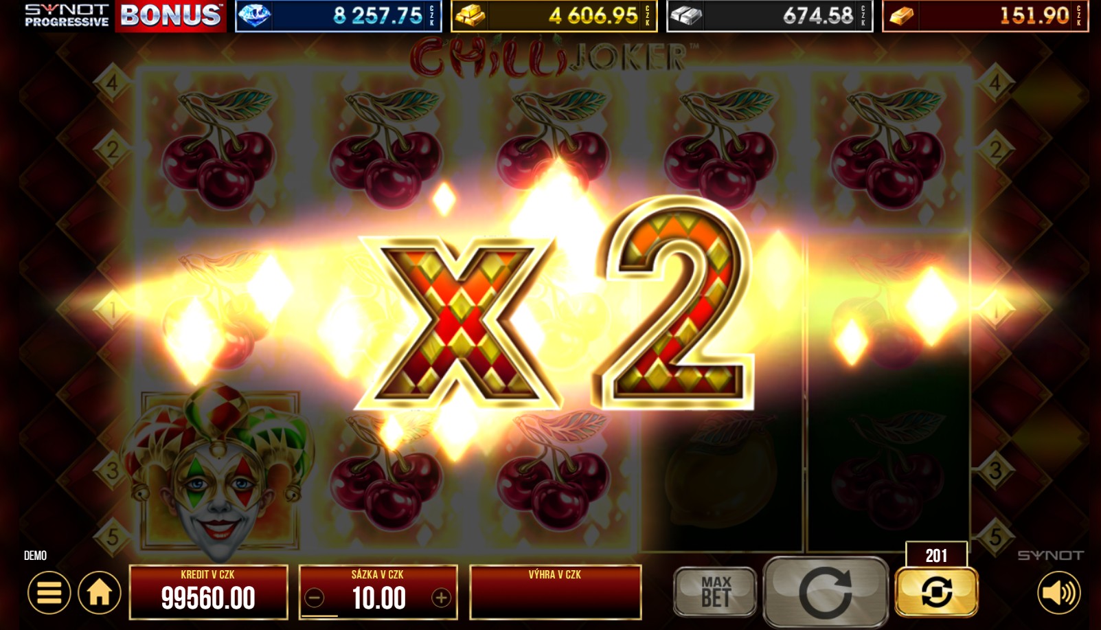 Obrázek - Znásobte si své výhry x2