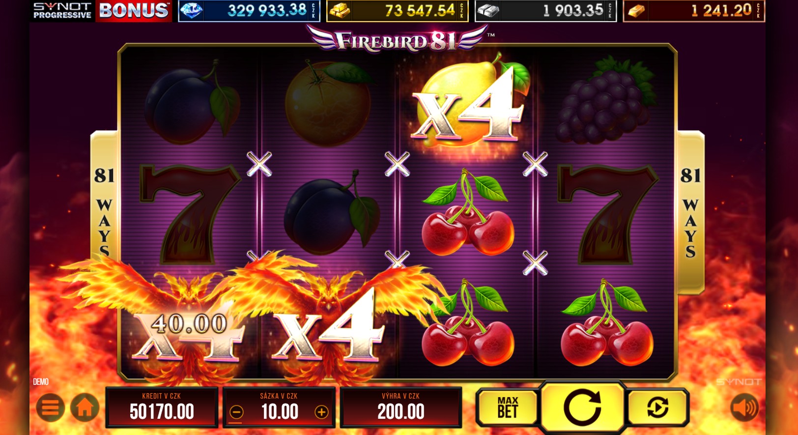 Obrázek - Čím více wildů, tím vyšší násobitel dostanete