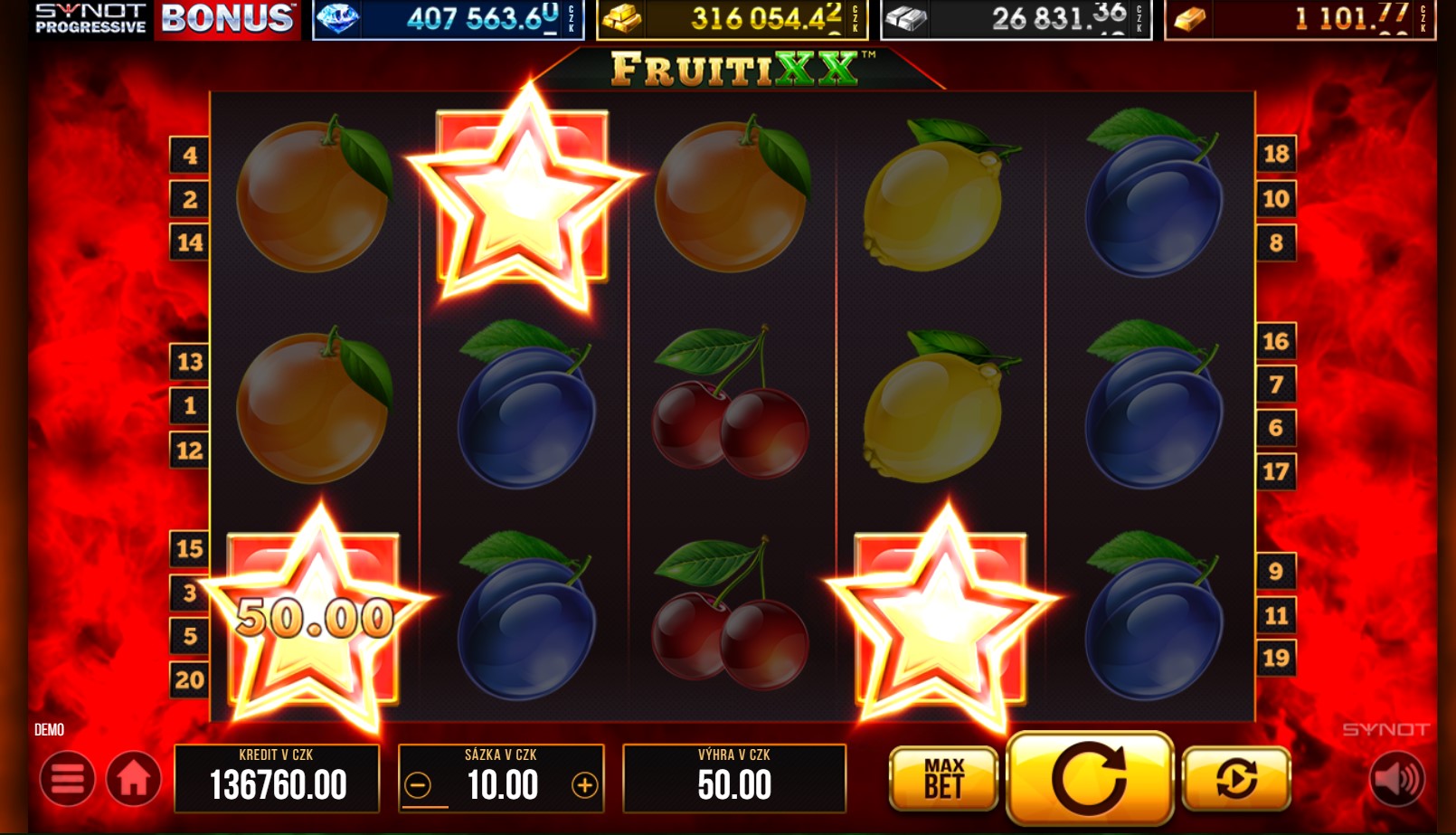 Obrázek - Napakujte se s hvězdnými scattery