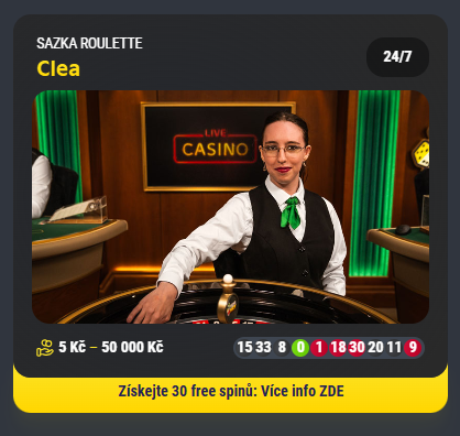 Obrázek - Live Casino Sazka Hry LIVE slaví 1. narozeniny! A dárky dostáváte vy! 🎉