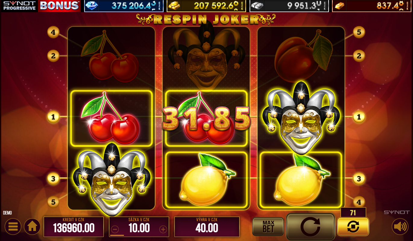 Obrázek - Na top automatu Respin Joker padly senzační jackpotové výhry