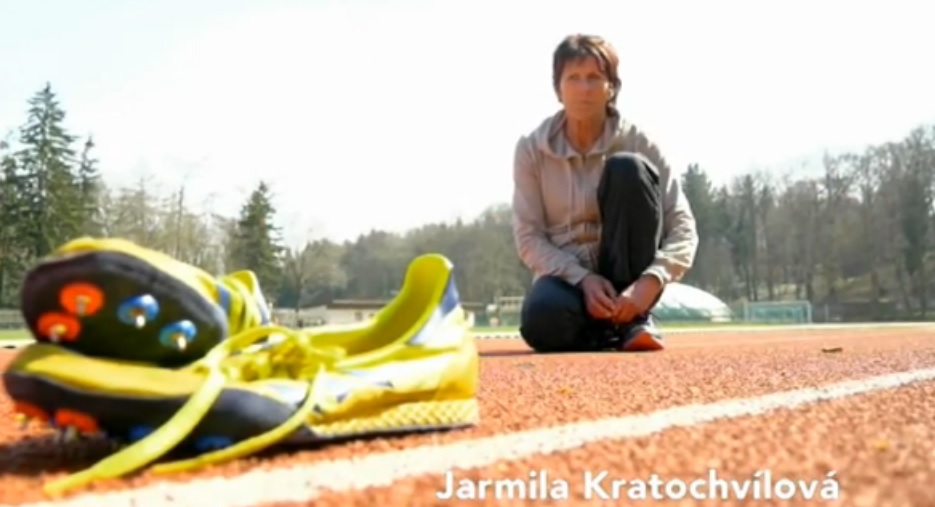 VIDEO: Legendární Jarmila Kratochvílová
