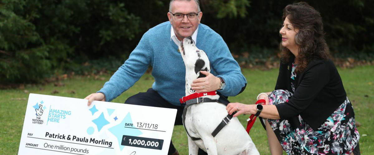 Vybíravý pes přinesl manželům výhru milion liber