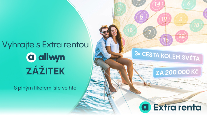 Extra renta vás vezme kolem světa. Druhá šance přichází už ve čtvrtek