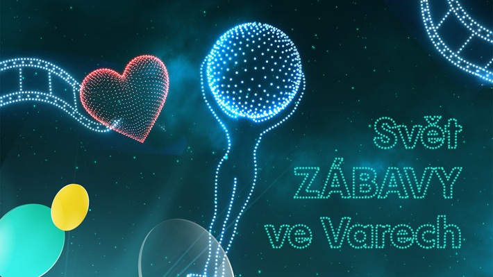 Karlovy Vary letos rozzáří 1 300 dronů. Přijďte zažít festival s Allwynem