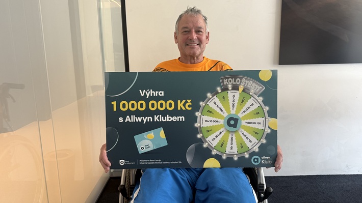 Šel po miliardách, milion ho našel v Allwyn Klubu