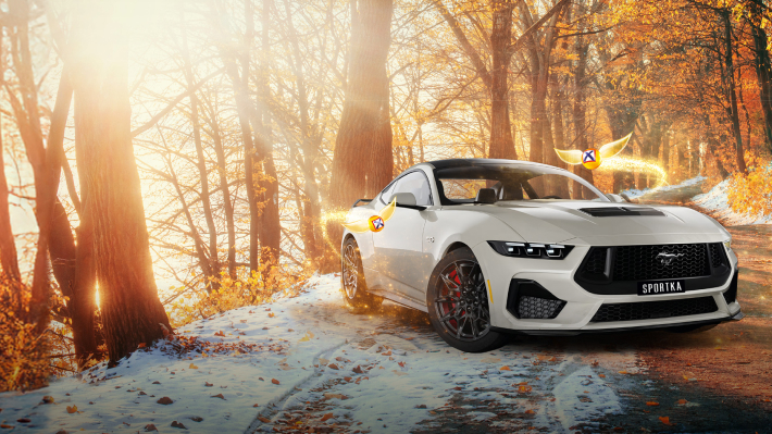 Letos může svatý Martin přijet právě k vám. S plným tiketem Sportky hrajete o bílý Ford Mustang!