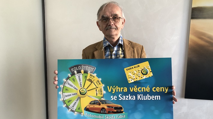 Sazka Klub mu přihrál auto. Vzal si finanční ekvivalent a část věnuje na pomoc obětem povodní