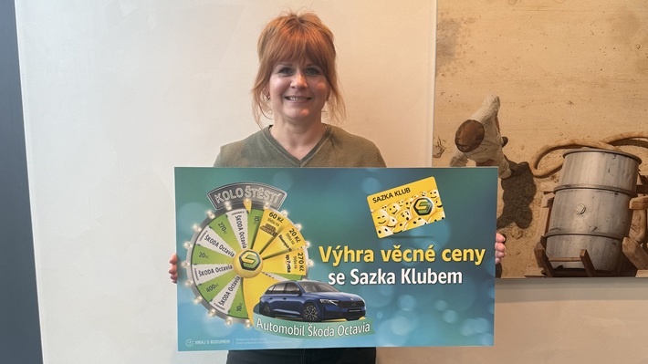Paní Blanka z Břeclavska vyhrála díky Sazka Klubu. Radostná zpráva ji zastihla v práci