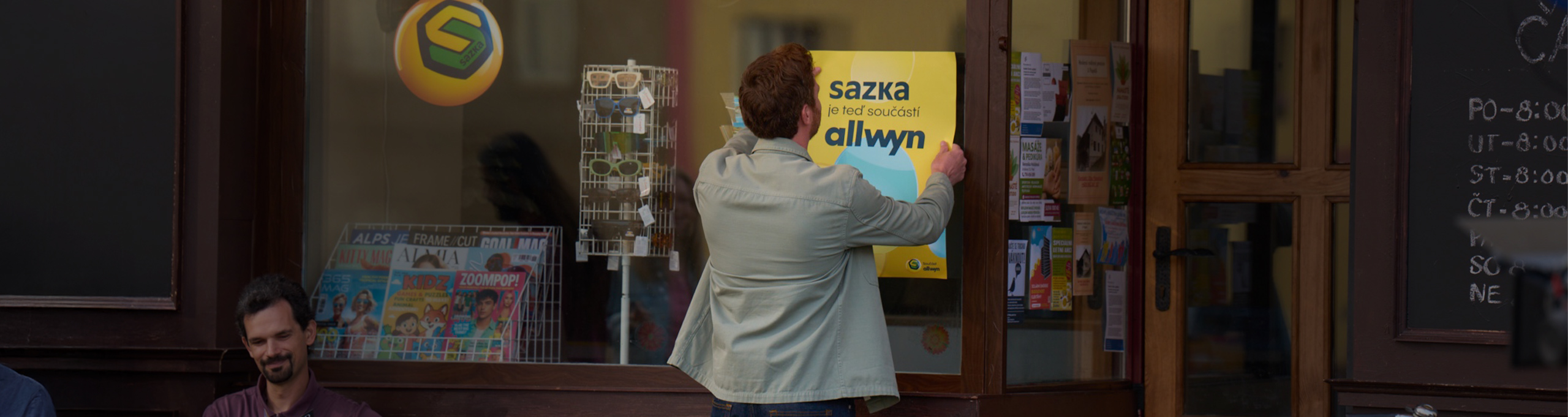 Sazka je souč&aacute;st&iacute; Allwyn - světa loteri&iacute; a z&aacute;bavy.