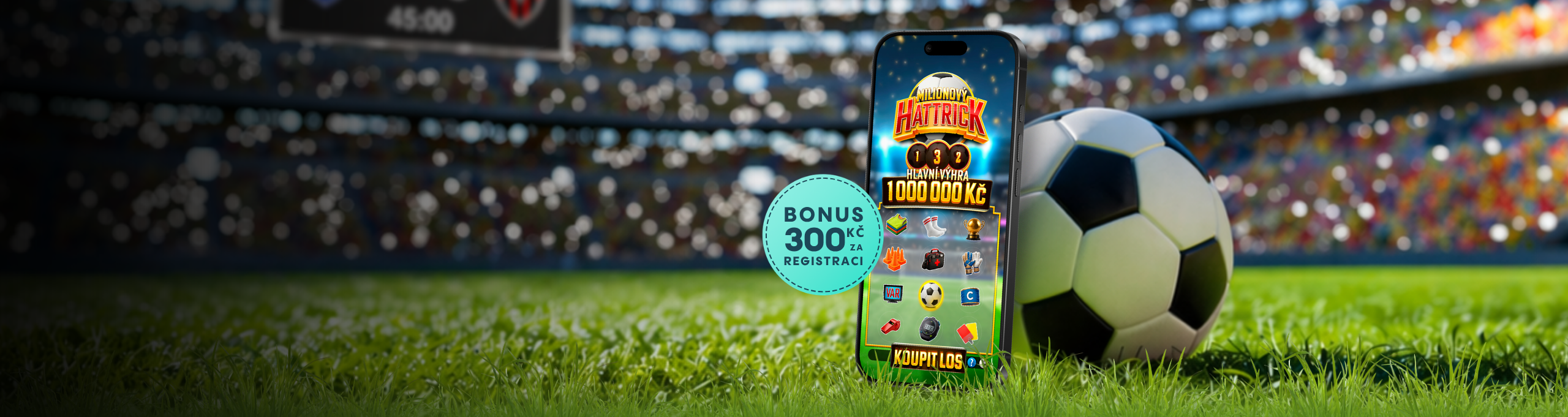 Z&iacute;skejtebonus 300 Kčs@online losy@