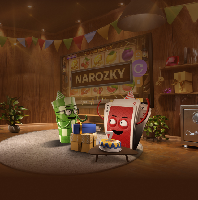 7. narozeniny@Sazka Her@s bonusem7x 2 000 Kč@