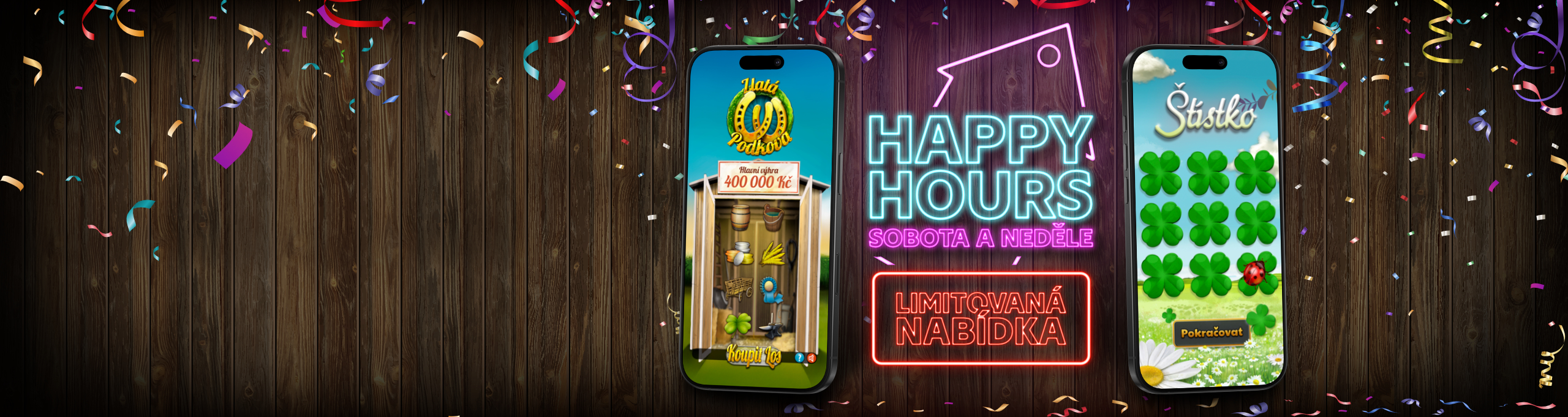 Bonus 100 Kč a 5x @t&iacute;stko zdarma