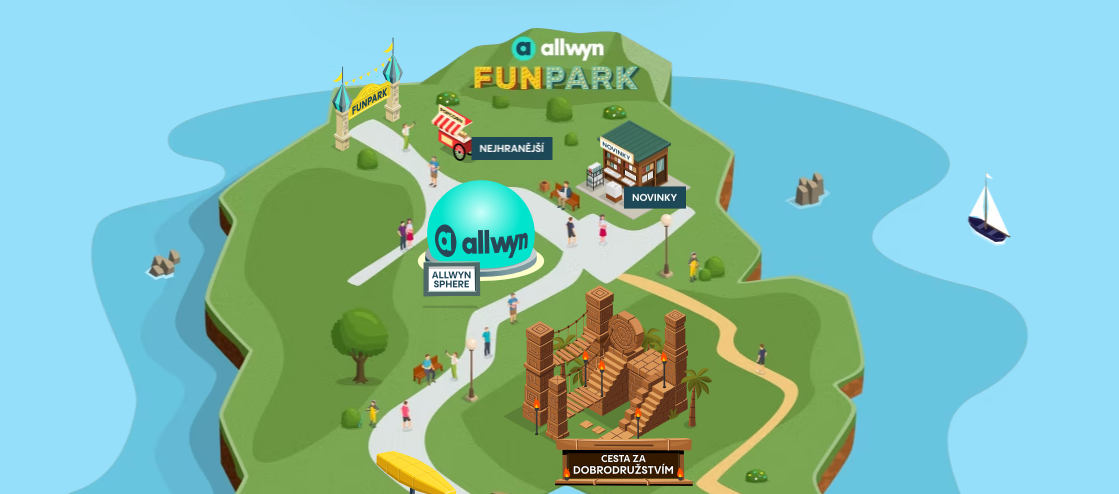 Allwyn Sphere - soutěže o elektroniku a zájezdy