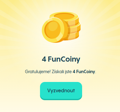 Denní bonus zdarma - FunCoiny