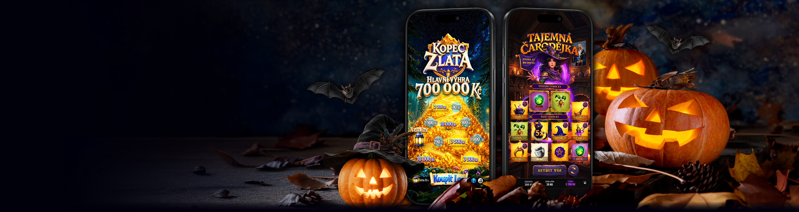 
Halloween bonusy
