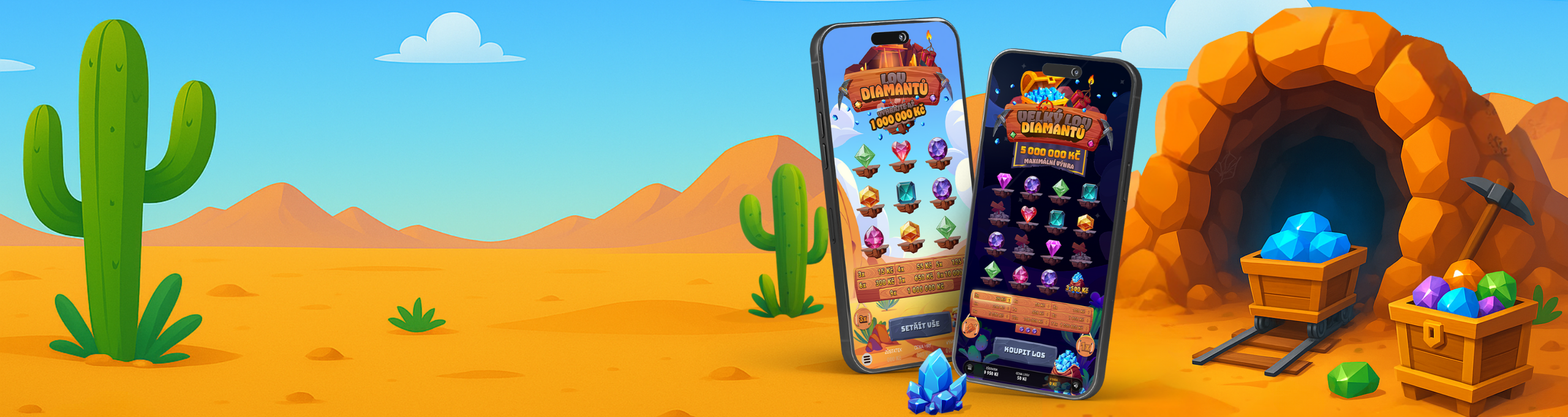 Ulovte si diamanty za 5@milionů