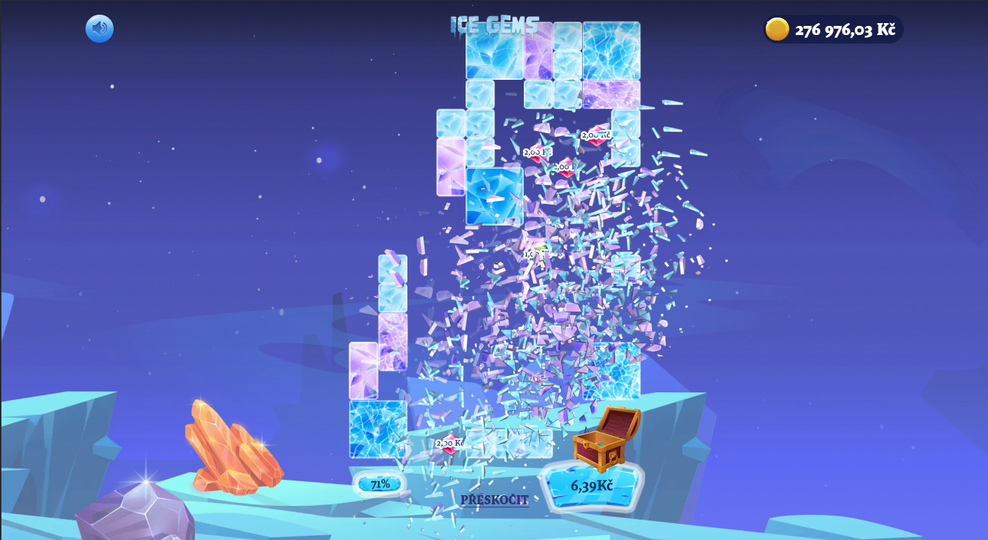 Ice Gems - drcení ledu