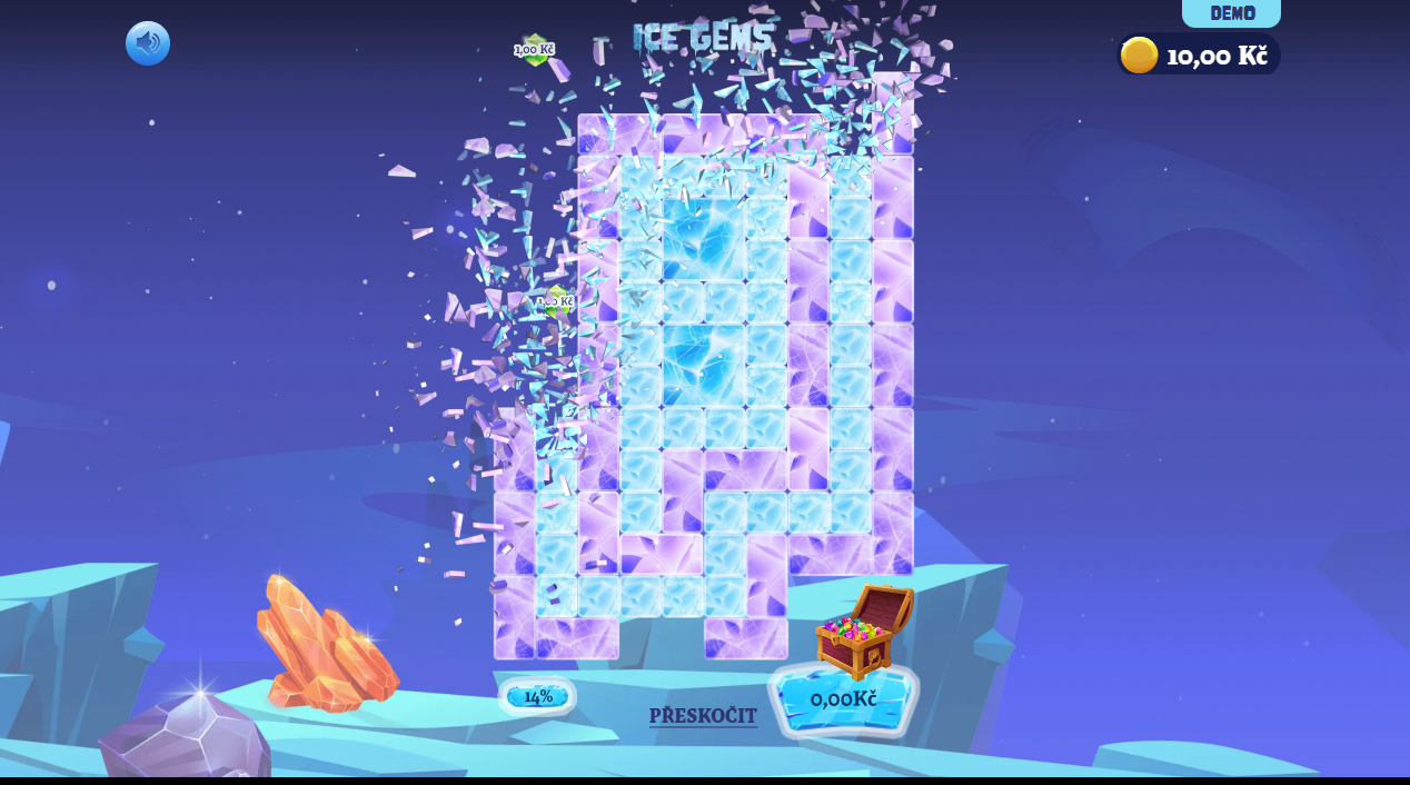 Ice Gems - odkryjte ledem namražené výhry