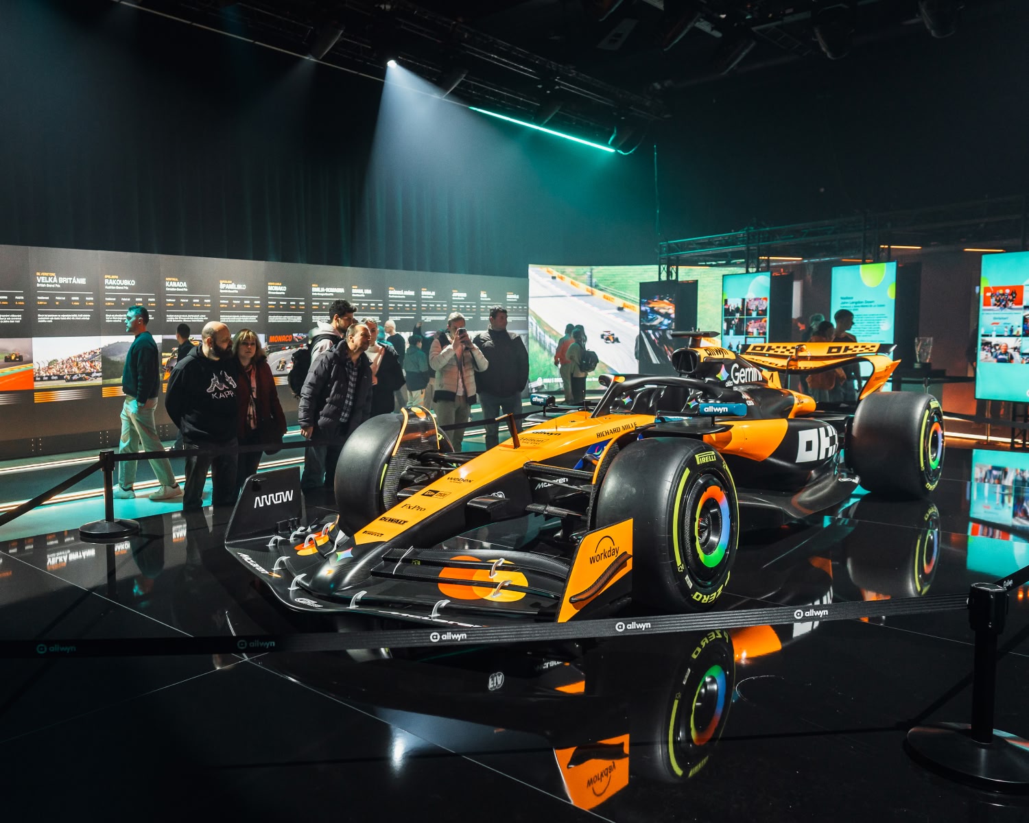 McLaren F1 Celebration