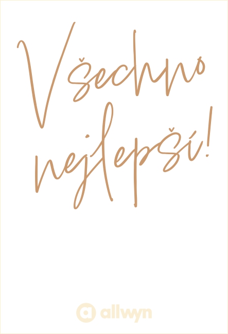 Všechno nejlepší