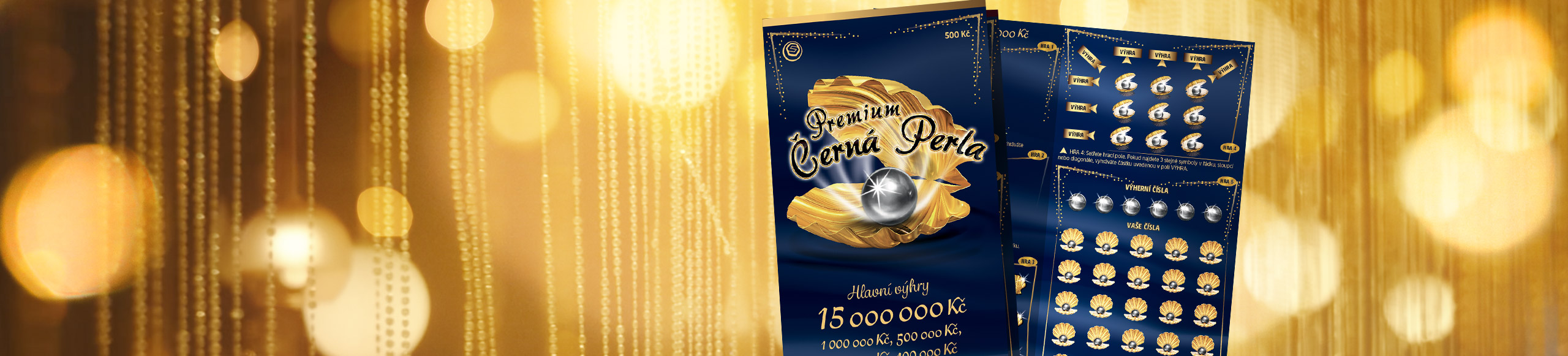 Premium Černá perla - Banner