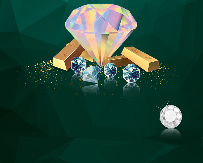 Zlato a diamanty  - obrázek