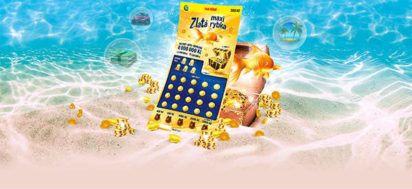 Maxi Zlatá rybka - Banner