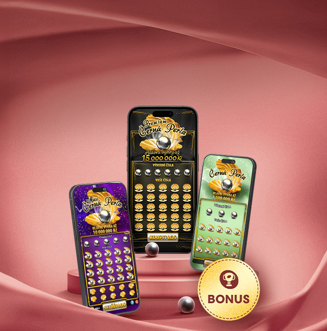 Bonus 100 Kč@na Čern&eacute; perly