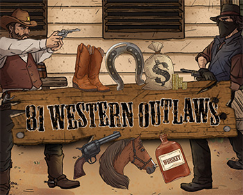 81 Western Outlaws - obrázek