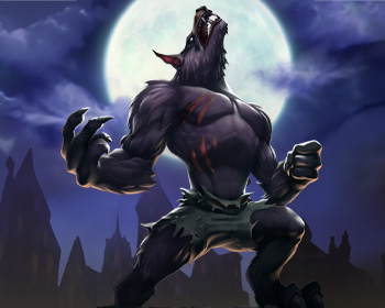 Curse of the Werewolf Megaways - obrázek