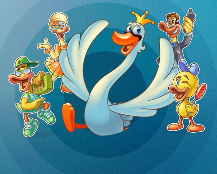 Scruffy Duck - obrázek