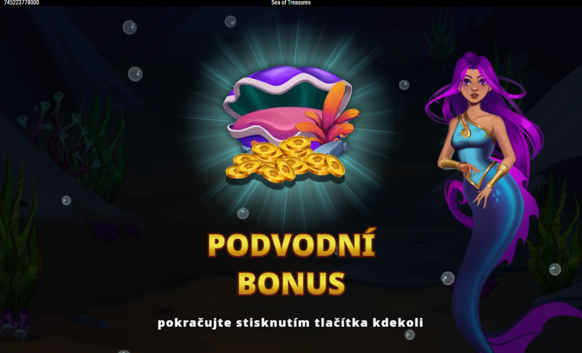 Sea of Treasures: Bonusová hra „Podvodní bonus“