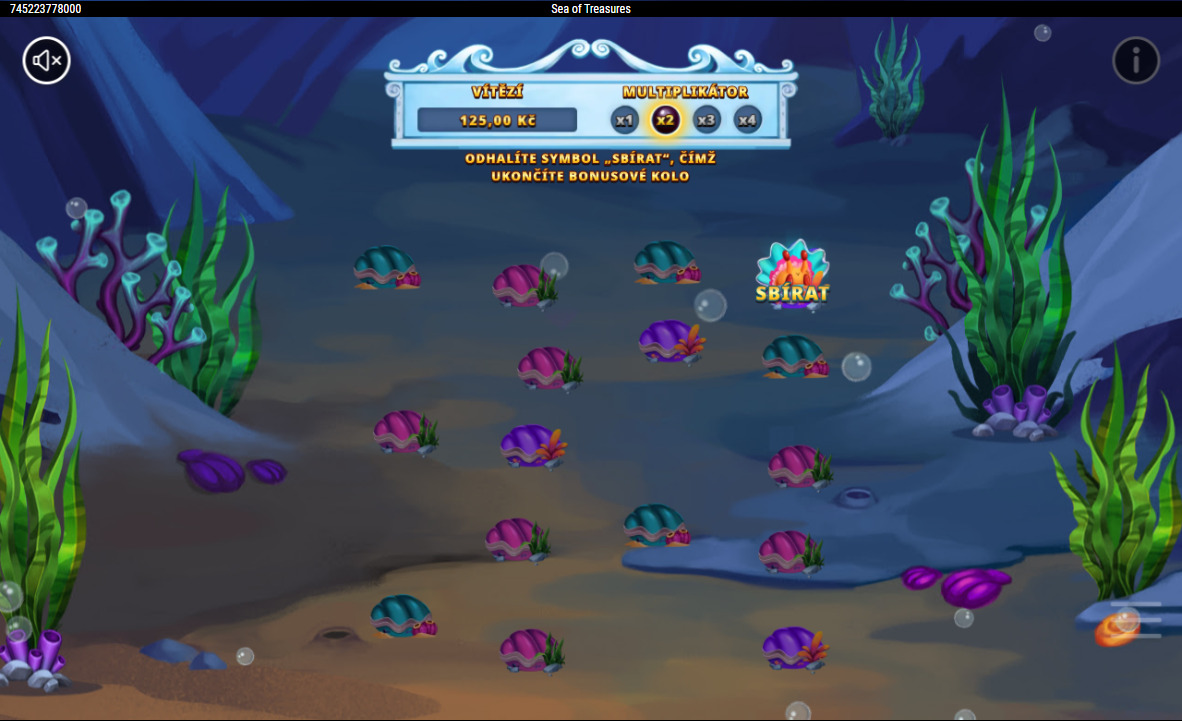 Sea of Treasures: Průběh bonusové hry