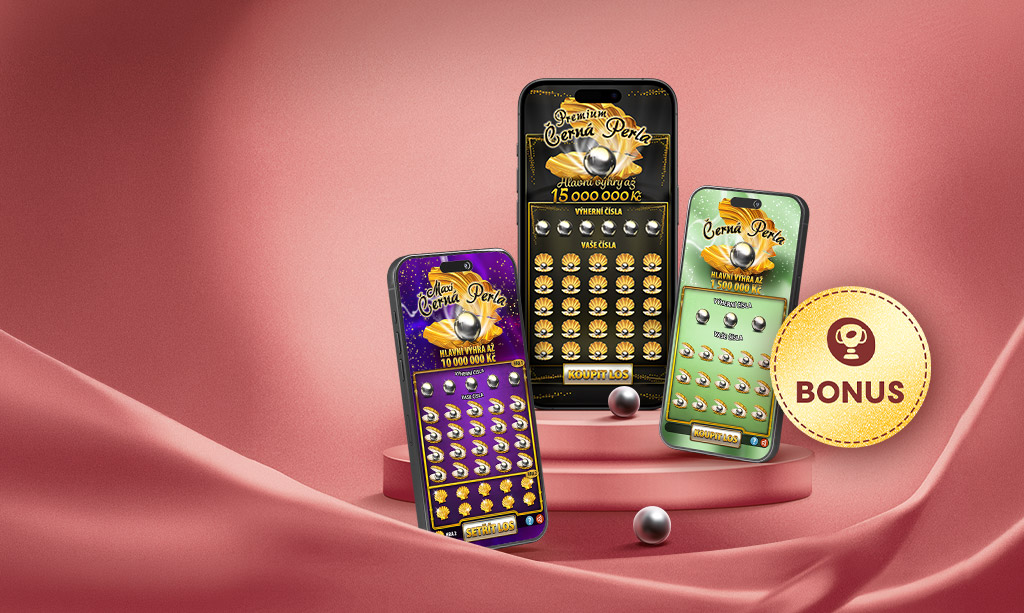 Bonus 100 Kč@na Čern&eacute; perly