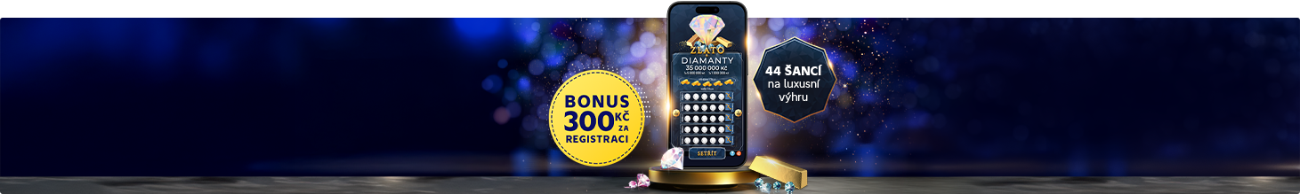 Obrázek - Získej bonus
300 Kč za registraci