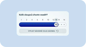 Zvolte počet sloupců