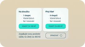 Zopakovat poslední sázku