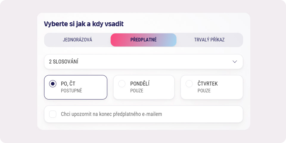 Den slosování