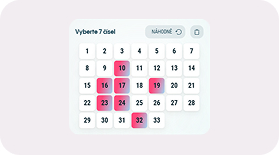 Výběr čísel