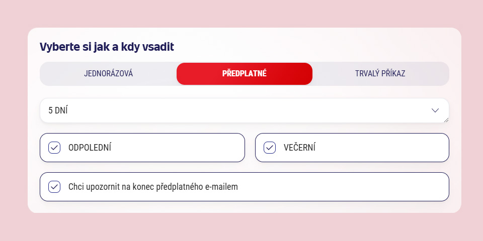 Počet slosování