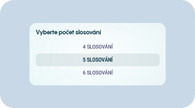 Počet slosování