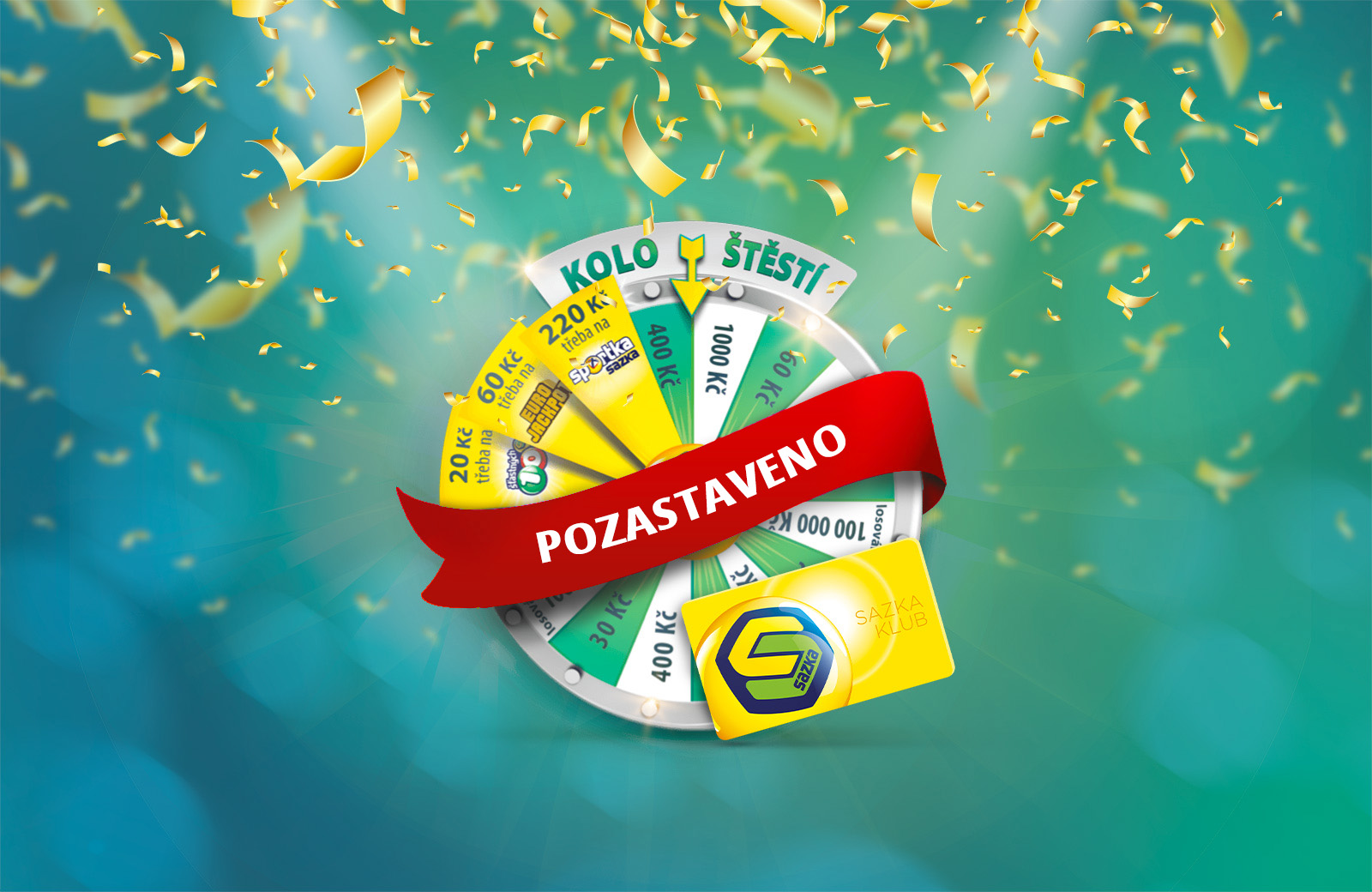 Zkušební provoz Kola štěstí dočasně pozastaven