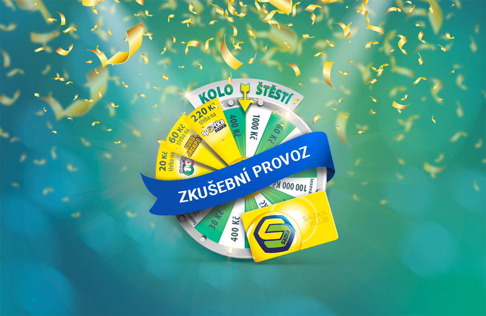 Kolo štěstí se znovu točí na prodejně v centrále Sazky