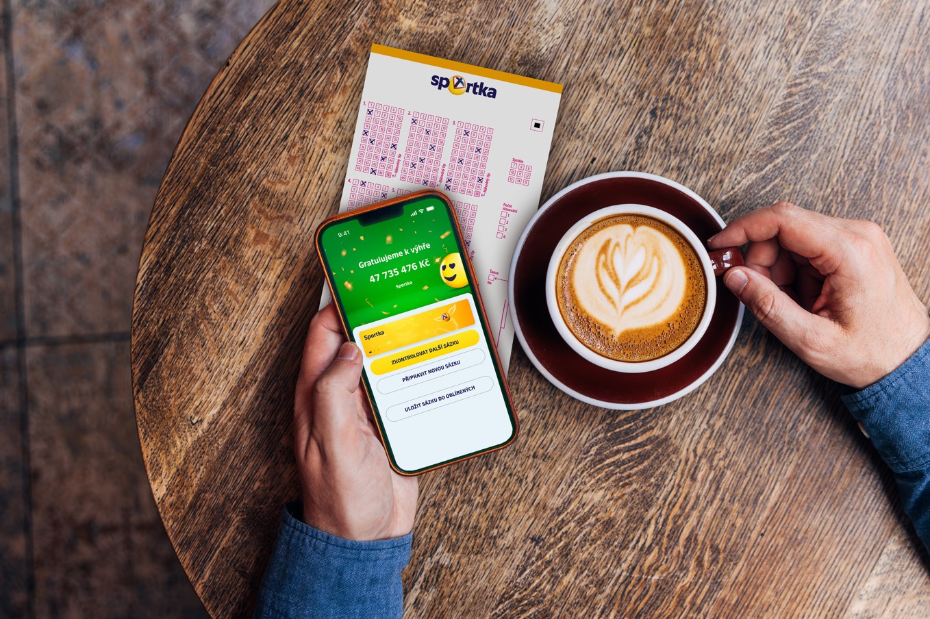 Ve Sportce padla nejvyšší výhra roku 2025. Sázející z pražské trafiky získal 47 735 476 korun